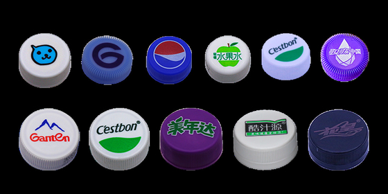Mesin Pencetakan Cap Plastik Keakuratan Tinggi Dan Perawatan Rendah 28-38mm