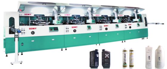 Mesin Cetak UV Otomatis Botol Plastik 1-8 warna 85pcs/menit