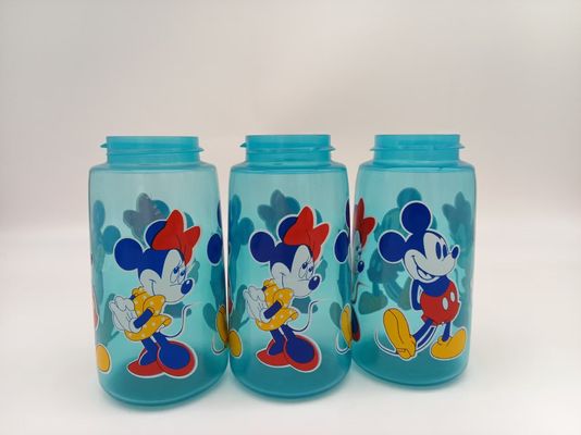 Mesin Cetak UV Servo-Driven Botol Plastik 1-8 Warna 6200pcs/jam