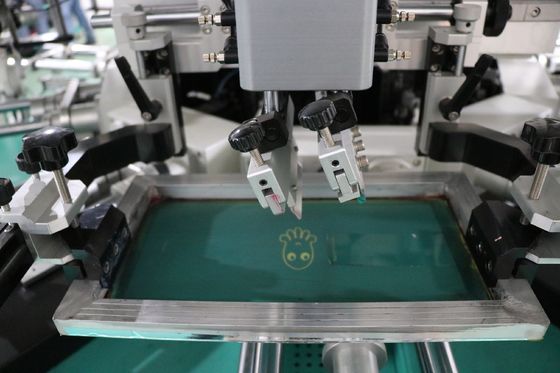 Mesin Sablon Layar Kontainer CNC 2 Warna 4200pcs/Min