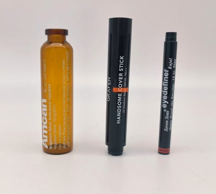 Mesin Sablon Layar Otomatis Penuh 8 Stasiun Kerja 1 Warna Untuk Spuit/Pensil Alis