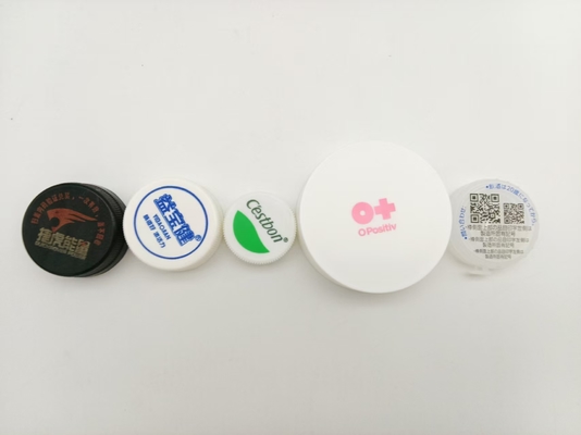 1-2 Color Plastic Bottle Caps High Speed Offset Printing Machine 1600pcs/Min
