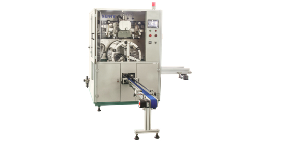 SHR618 Otomatis Mesin Hot Stamping Untuk Botol Mengakomodasi 20-200mm Kontainer Tinggi