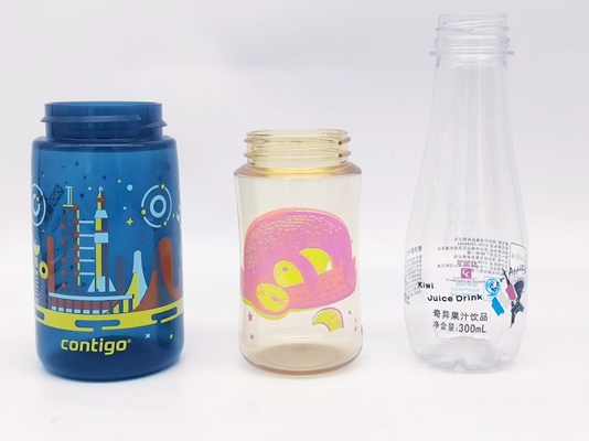 Mesin Sablon Layar UV Otomatis 1-8 Warna 85Pcs/Min untuk Botol Plastik