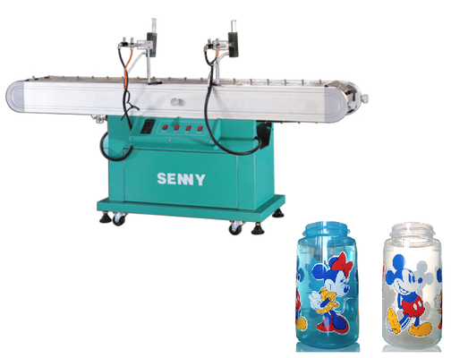 100W 50pcs/Min Perawatan Api Mesin Semi-Otomatis Botol Putar Stabil