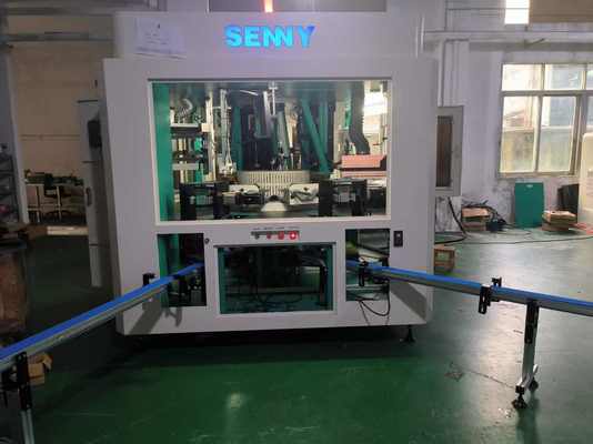 10 Stasiun Kerja Pencetak Layar Botol Untuk Produk Plastik Dan Logam Hingga 55 pcs/Min