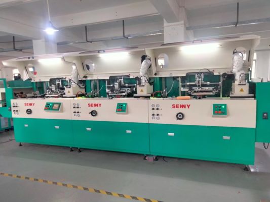 Mesin Sablon UV Botol Plastik 1-8 Warna Otomatis 70pcs/menit