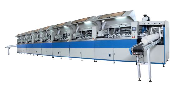 Mesin Cetak UV Ember Bulat Plastik 1-5L 35pcs/Menit