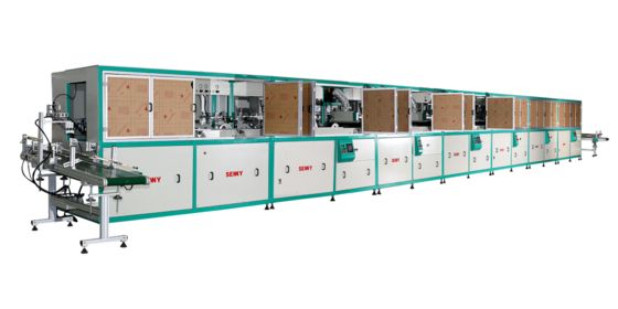 Mesin Cetak UV Ember Bulat Plastik 7-25L 18pcs/Menit