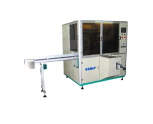 Mesin Sablon UV Otomatis Bentuk Bulat Toples/Tutup Warna 1