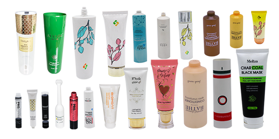 1-8 Mesin Pencetakan Tabung Lembut Warna UV Otomatis Hingga 80 pcs / min Dengan Lapisan
