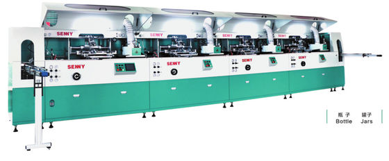 OEM 6000pcs/Hr 8 Warna Mesin Screen Printing Untuk Kontainer