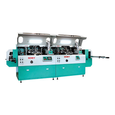 250x200mm Mesin Pencetakan Layar Datar 12 Stasiun