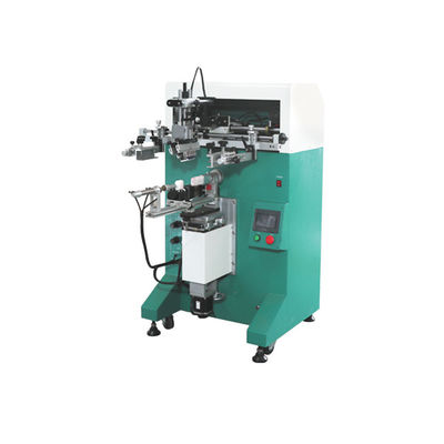 Pencetak layar semi otomatis 300X250mm, mesin cetak botol