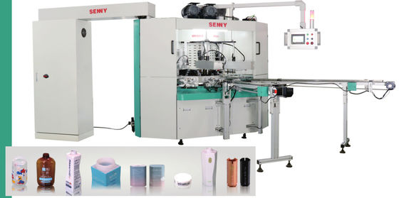 Mesin Sablon Otomatis Sepenuhnya 60Hz, Printer Layar Stasiun 45pcs / Min 4