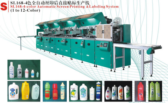 SGS Mesin Pencetakan Layar Otomatis Sampai 4800 pcs / jam