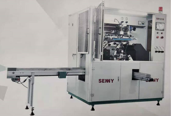 5000 pcs/H Mesin Pencetakan Layar Otomatis 250x150mm Untuk Cap