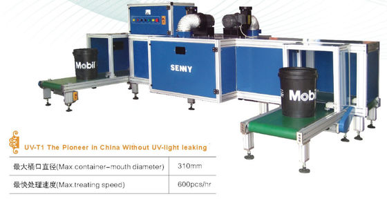 SGS Percetakan Mesin pengeras, 600 pcs / jam Auxiliary Machine Untuk ember