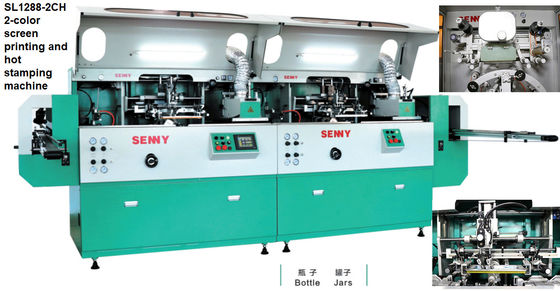 5000 pcs/Hr Otomatis Hot Foil Stamping Mesin, 6KW Heat Stamping Mesin