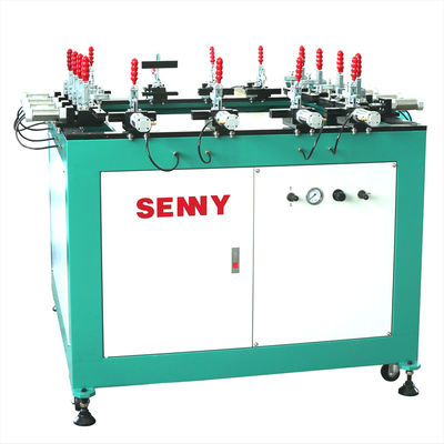 Mesin peregangan cetak layar, 750X750mm Pneumatic Screen Stretcher