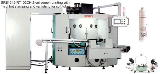 50Hz Container CNC Mesin Pencetakan Otomatis, 70pcs/Min Silk Screen Equipment