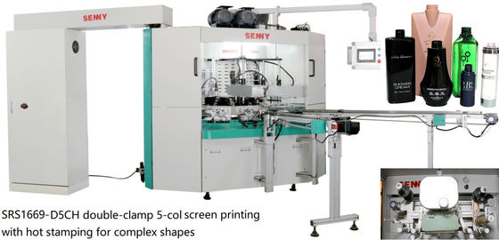Mesin Foil Stamping Panas 40pcs / Min, Mesin Cetak Foil Digital 6bar