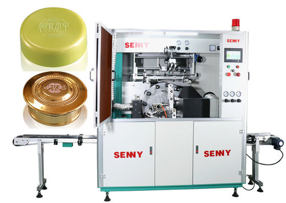 5000 pcs/Hr Mesin Pencetak Layar, CE Flat Automatic Silk Screen Printer