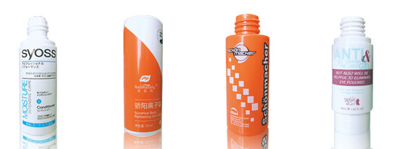 Dua Warna 60pcs / Min Tube Screen Printing Machine Untuk Botol Plastik