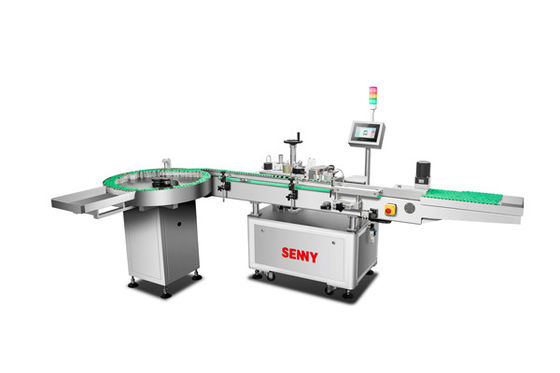 SGS Industri Kimia Harian 300pcs/menit Vertikal Mesin Pelabelan Otomatis