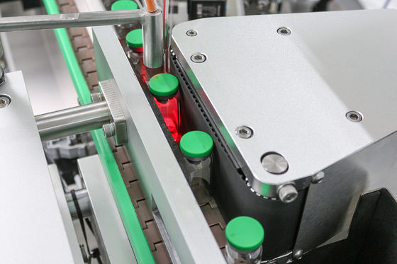 Industri Farmasi Mesin Pencetakan Label Waktu Nyata 600 pcs/menit