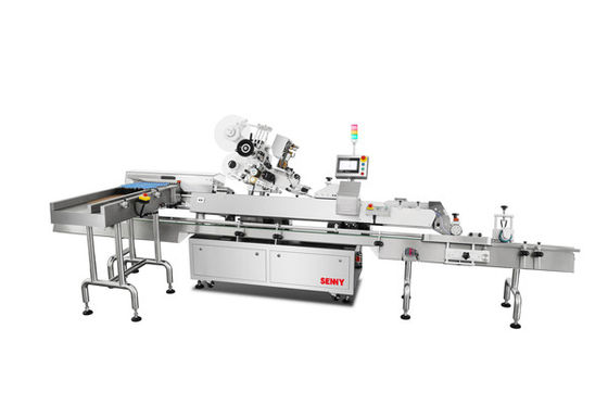 Industri Farmasi Mesin Pelabelan Pencetakan Waktu Nyata 600pcs / mnt