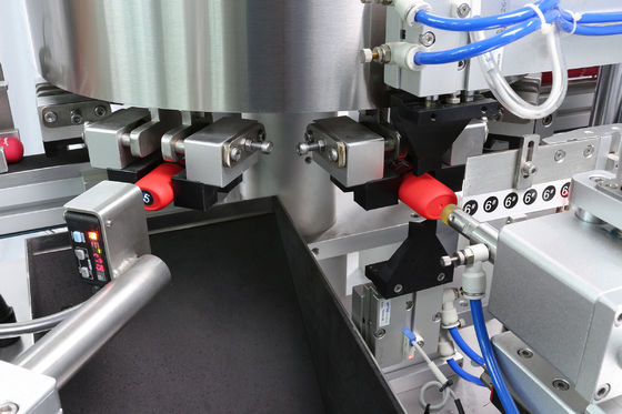 2Kw 220VAC PLC dikendalikan mesin label lipstik dengan 60-90 Piece/Min