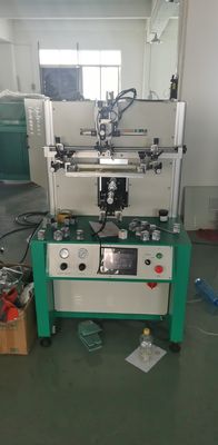 Pendaftaran Sensor Mesin Sablon Sutra Servo Drive Foot Control