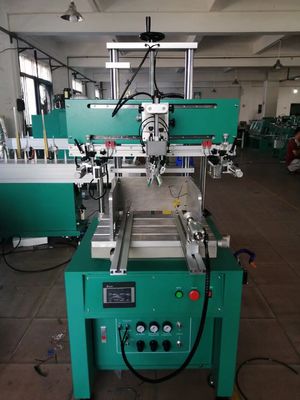 Mesin Sablon Datar Multi Warna Pneumatik Bersertifikat SGS