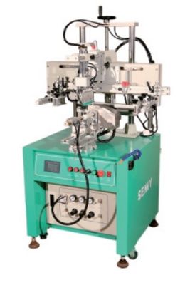 Servo Drive Digital Silk Screen Printing Machine Untuk Botol Bulat / Oval