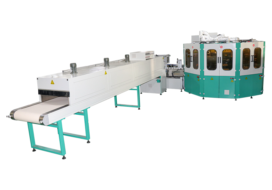 1-6 Warna Printer Layar CNC Dengan IR Curing Untuk Botol Makanan Bayi Dan Cangkir Sippy