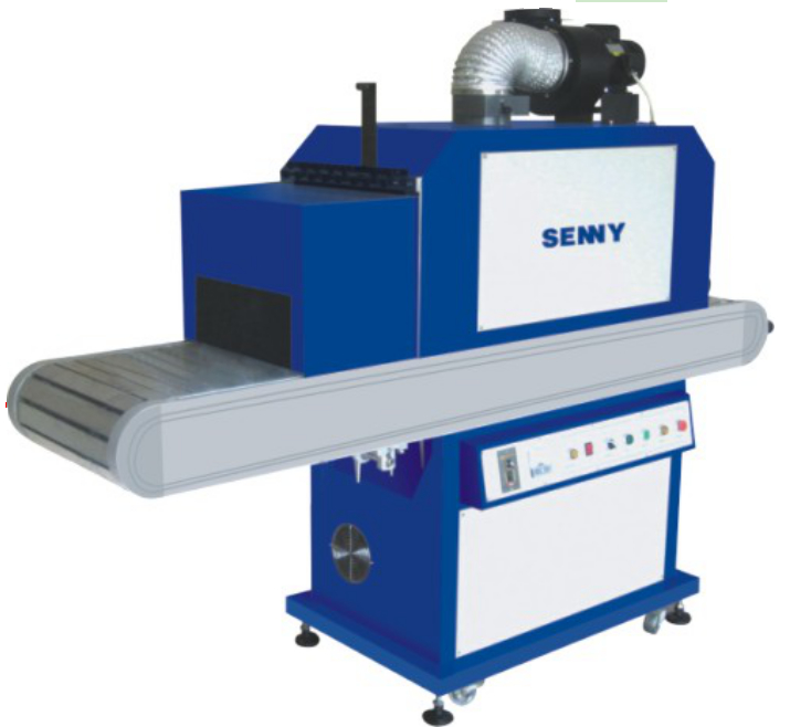 Mesin Pengering UV200RF untuk Wadah Plastik dengan Sabuk Baja Tahan Karat