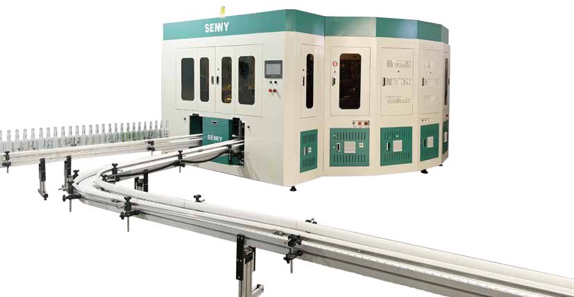 Botol Kaca Mesin Stamping Panas 6 Warna Mesin Pencetakan Layar IR+UV