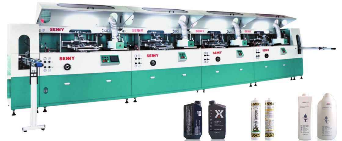 1-8 Color Plastic Flame Treatment Machine PLC Control System  85pcs/Min