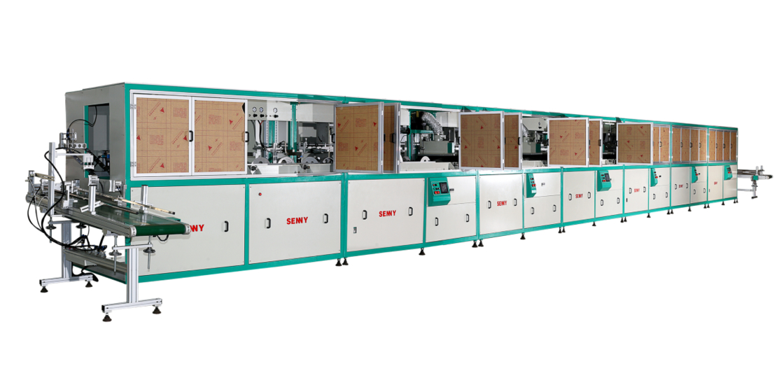 Mesin Cetak UV Ember Bulat Plastik 7-25L 18pcs/Menit