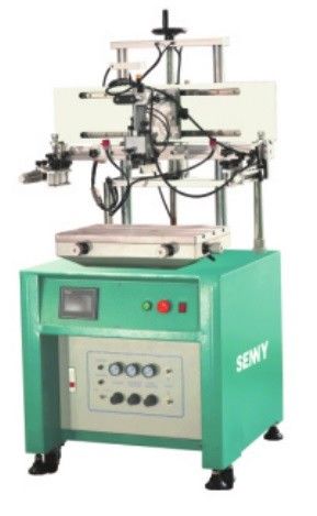 Multi Color 600pcs/Hr Flat Screen Printing Machine untuk Percetakan Volume Tinggi