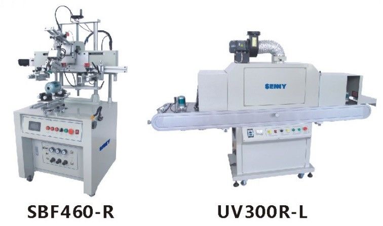 Mesin Sablon Sutra Semi Otomatis Pneumatik UV Curing Untuk Filter Oli Mobil